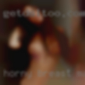 Horny breast massage